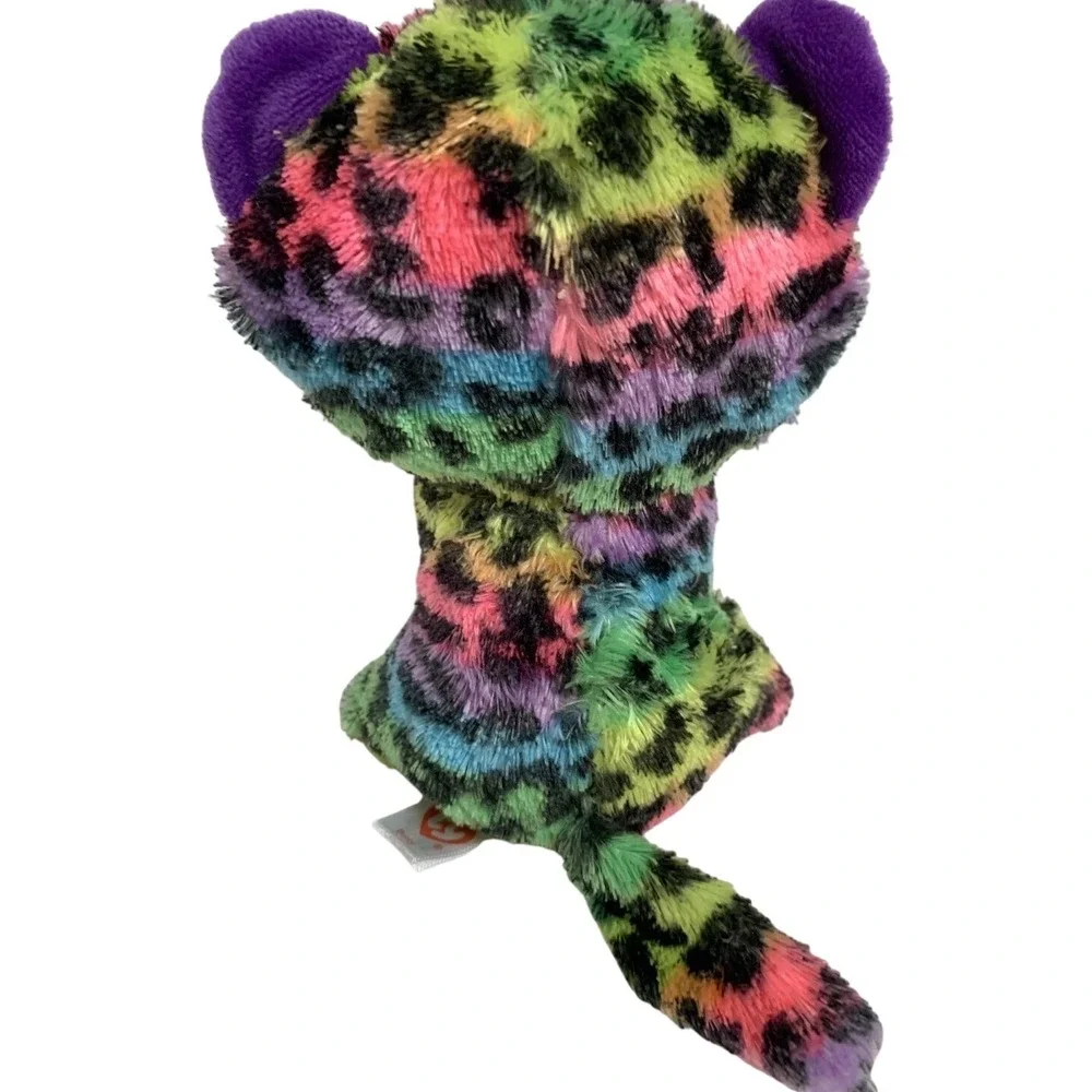 TY Beanie Boos - DOTTY the Rainbow Leopard 6